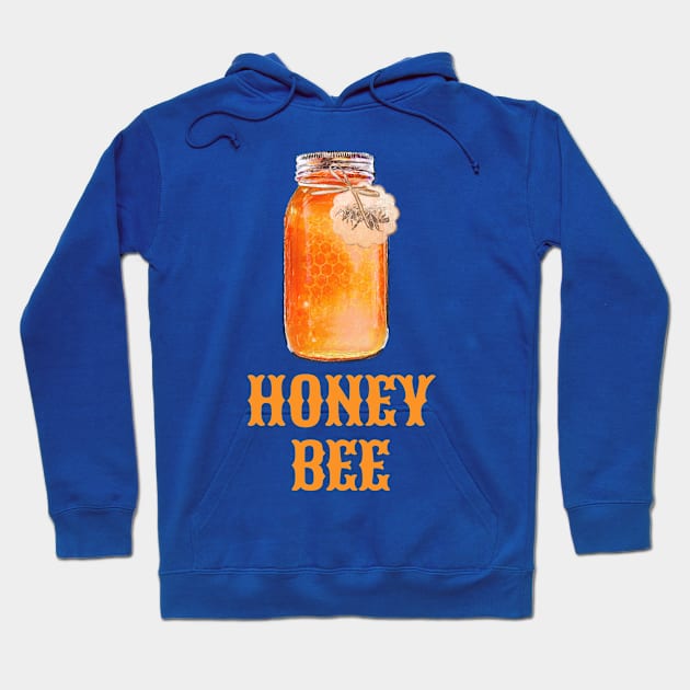 Honey Bee Hoodie by evisionarts